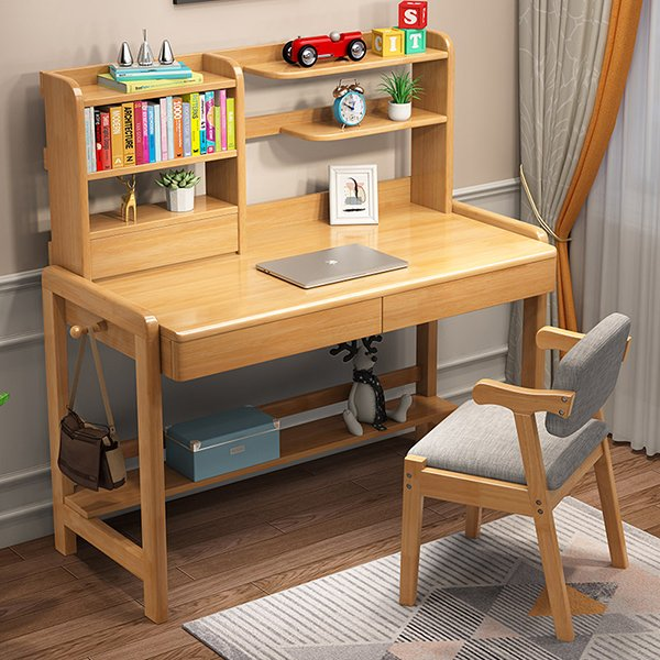 Bàn học gỗ – Giải pháp thông minh cho góc học tập hiện đại