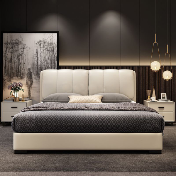 Giường bọc nệm mẫu 3