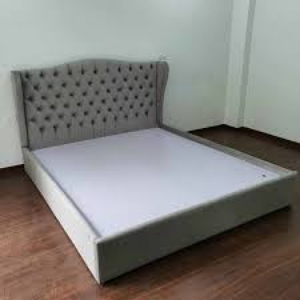 Giường bọc nệm mẫu 4