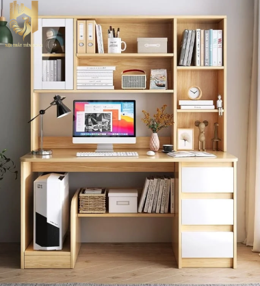 Bàn học gỗ – Lựa chọn thông minh cho góc học tập của bé hiện đại